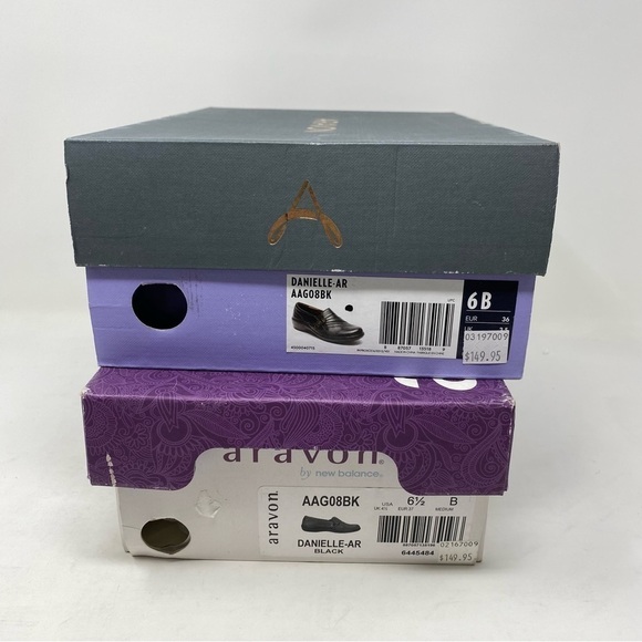 Aravon Danielle Casual Slip On Black - Picture 7 of 7